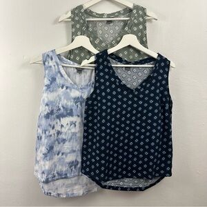 2/$20 Eddie Bauer Tank Tops Lot of 3 Women's Size S